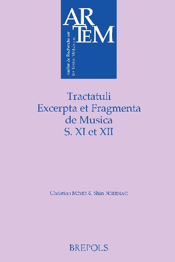 Tractatuli, excerpta et fragmenta de musica s. XI et XII