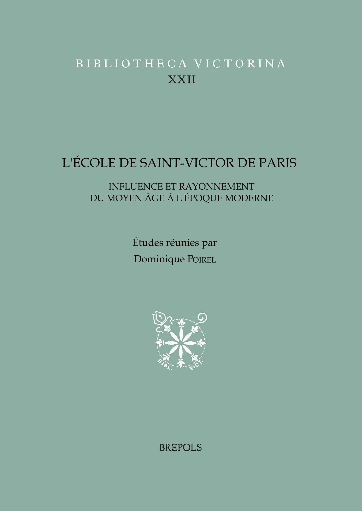 L’école de Saint-Victor de Paris