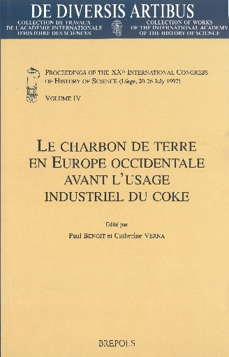 Le charbon de terre en Europe occidentale avant l'usage du coke