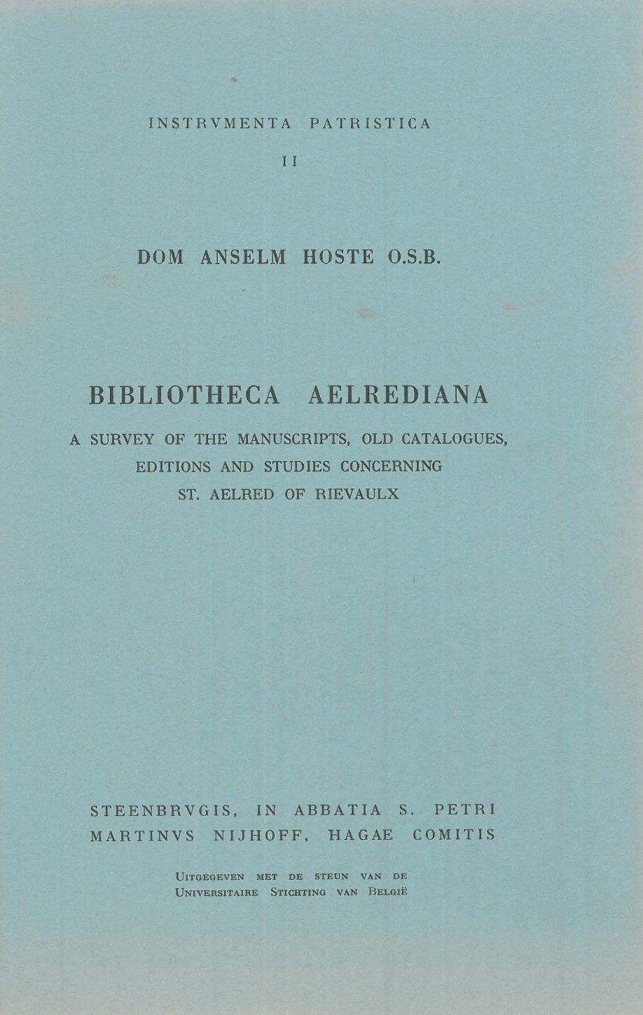 Bibliotheca Aelrediana