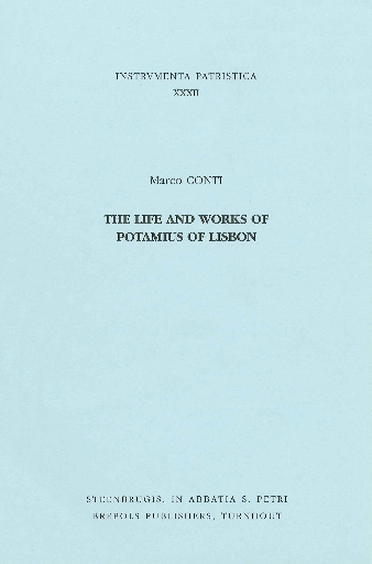 The Life and Works of Potamius of Lisbon