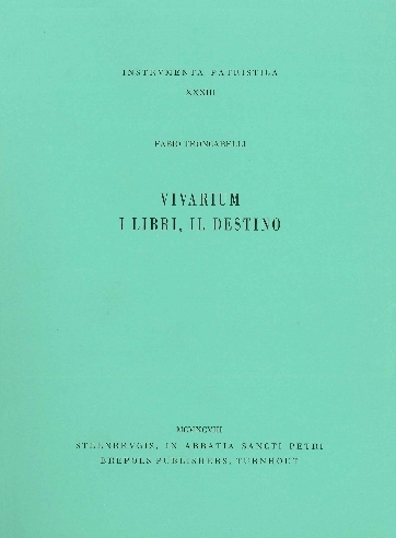 Vivarium. I libri, il destino