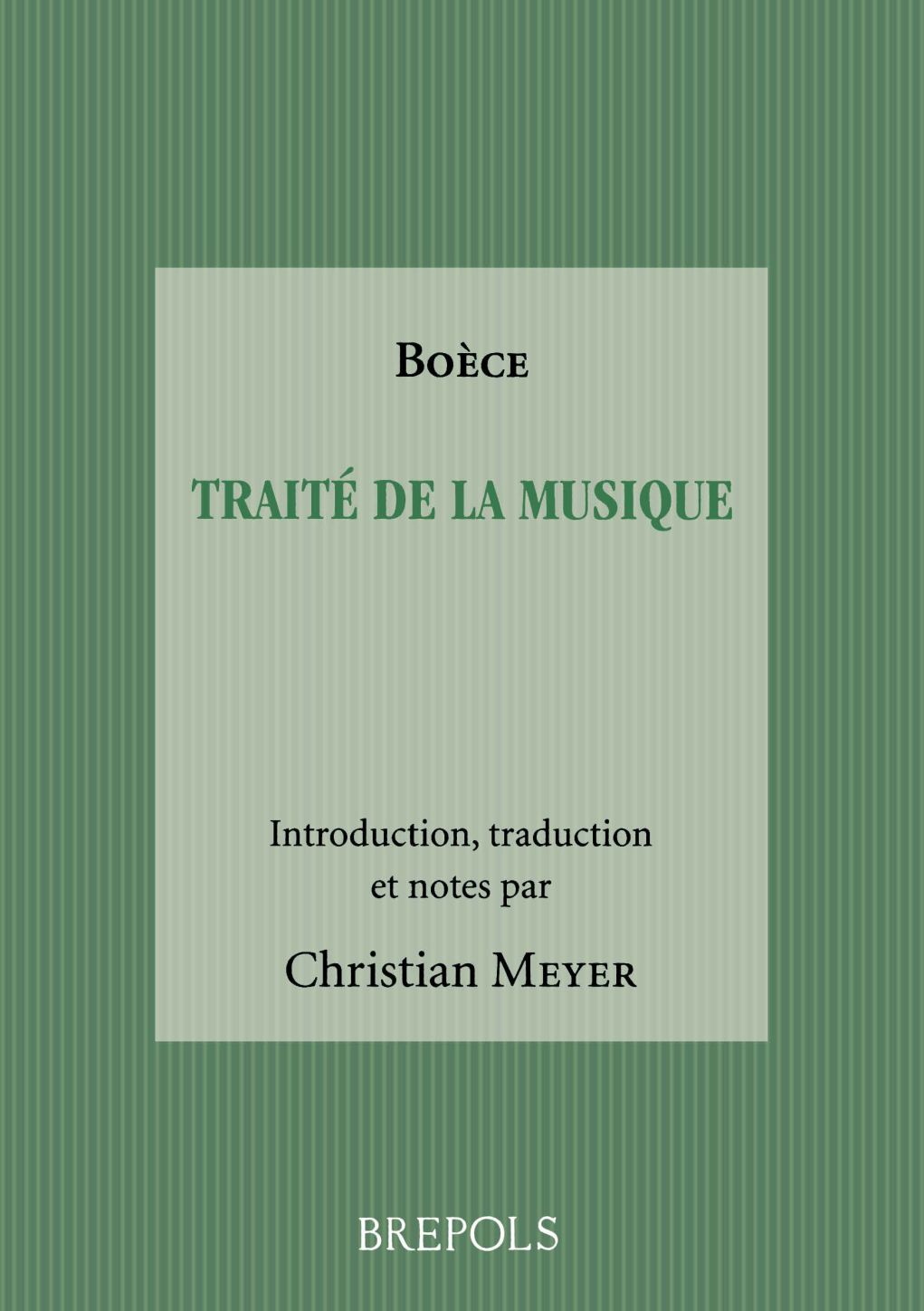 Traité de la musique