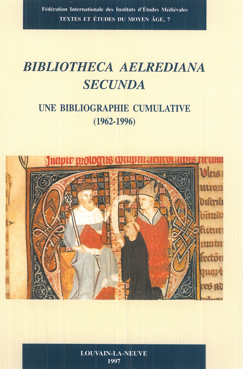 Bibliotheca Aelrediana secunda