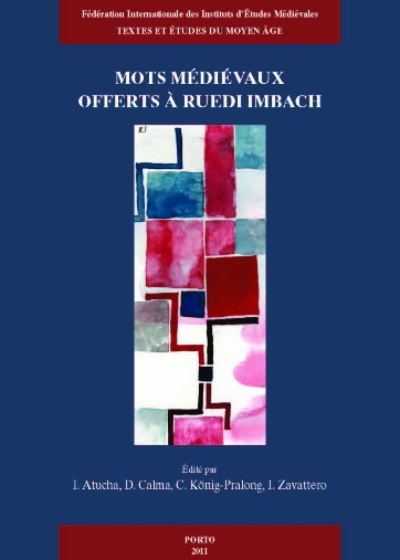 Mots médiévaux offerts à Ruedi Imbach