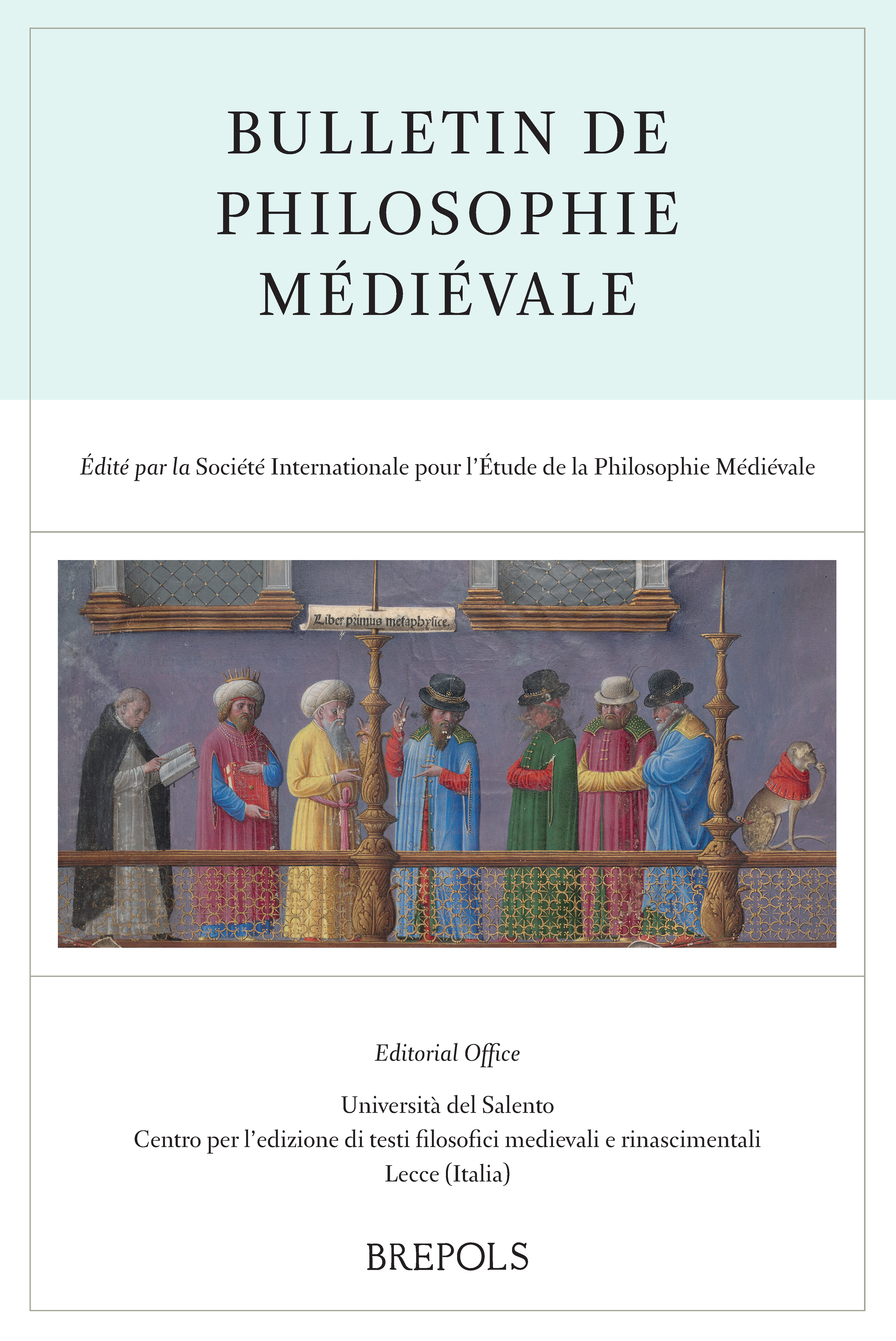 Bulletin de Philosophie Médiévale