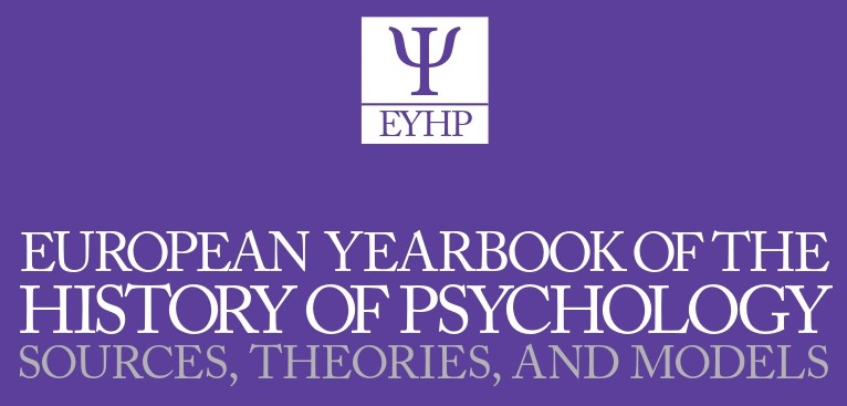 European Yearbook of the History of Psychology