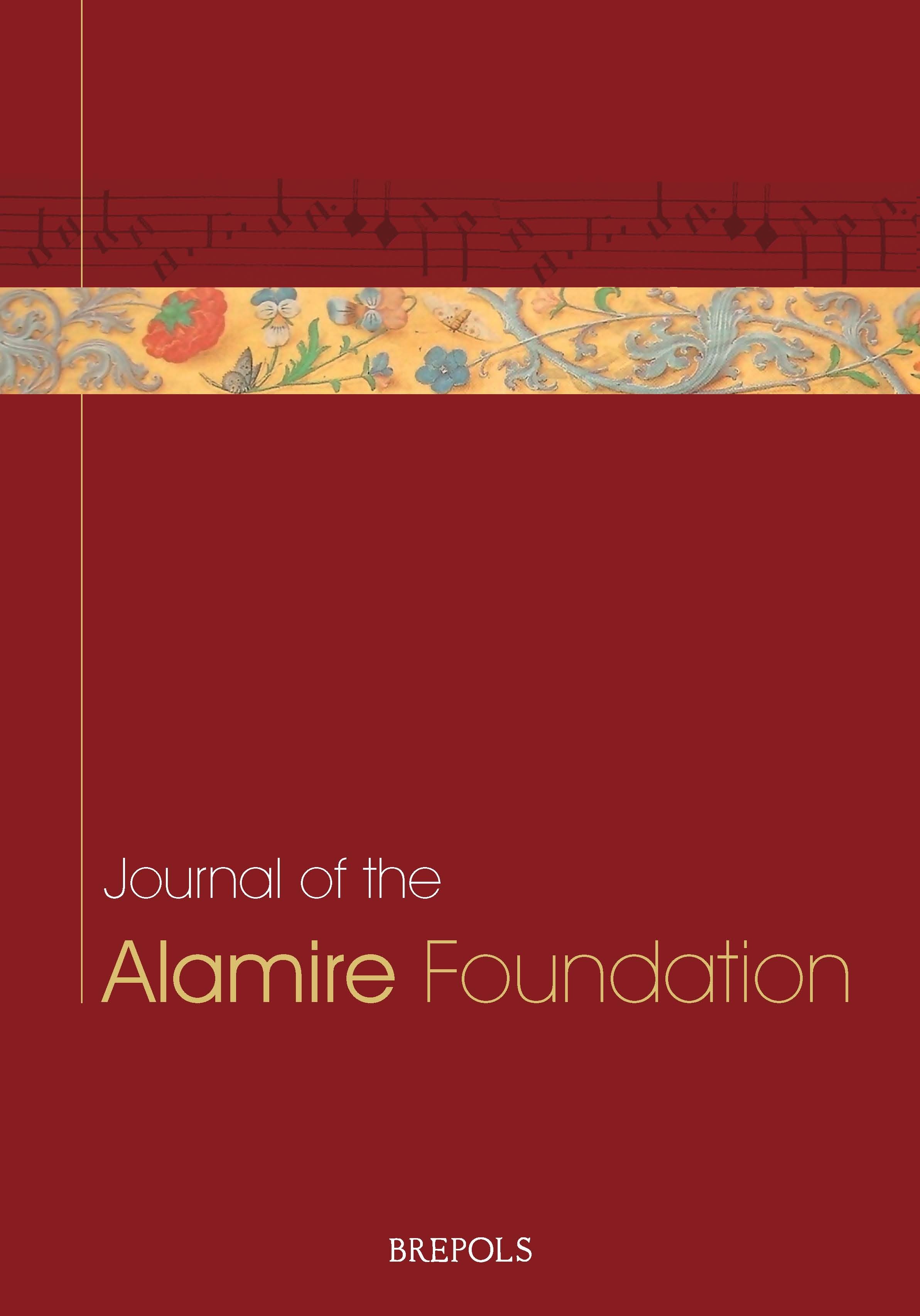 Journal of the Alamire Foundation