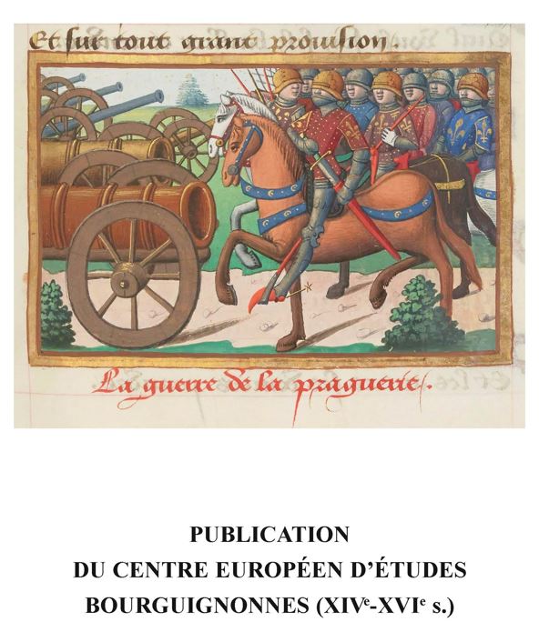 Publications du Centre Européen d'Etudes Bourguignonnes (XIV-XVIe s.)